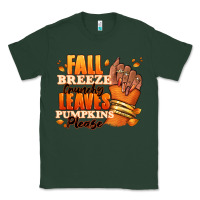 Sports Green Fall breeze crunchy leaves pumpkins please Classic Tee - RanaPortraitStore