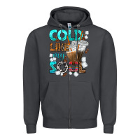 Smoke cold like my soul coffee cups bbs Zipper Hoodie - BundleAndBundleShop