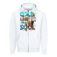 White cold like my soul coffee cups bbs Zipper Hoodie - BundleAndBundleShop