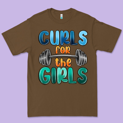 Curls For The Girls Premium Tee Designed By Maliassmallbusiness