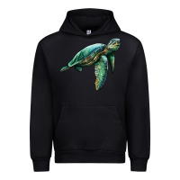 Black sea turtle Urban Hoodie - Artiststas