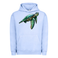 Pigment Grape Ice sea turtle Urban Hoodie - Artiststas