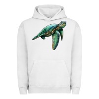Pigment Lunar Rock sea turtle Urban Hoodie - Artiststas