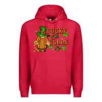 Cardinal lucky i'm gnome it St. Patricks Day Premium Hoodie - FaDigitalArtStudio