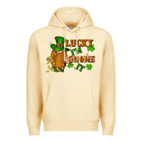 Pina Colada lucky i'm gnome it St. Patricks Day Premium Hoodie - FaDigitalArtStudio