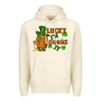 Sandshell lucky i'm gnome it St. Patricks Day Premium Hoodie - FaDigitalArtStudio