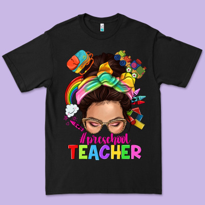 Preschool Teacher Premium Tee Designed By Nancycooperartshop