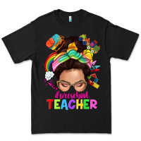 Black preschool teacher Premium Tee - NancyCooperArtShop