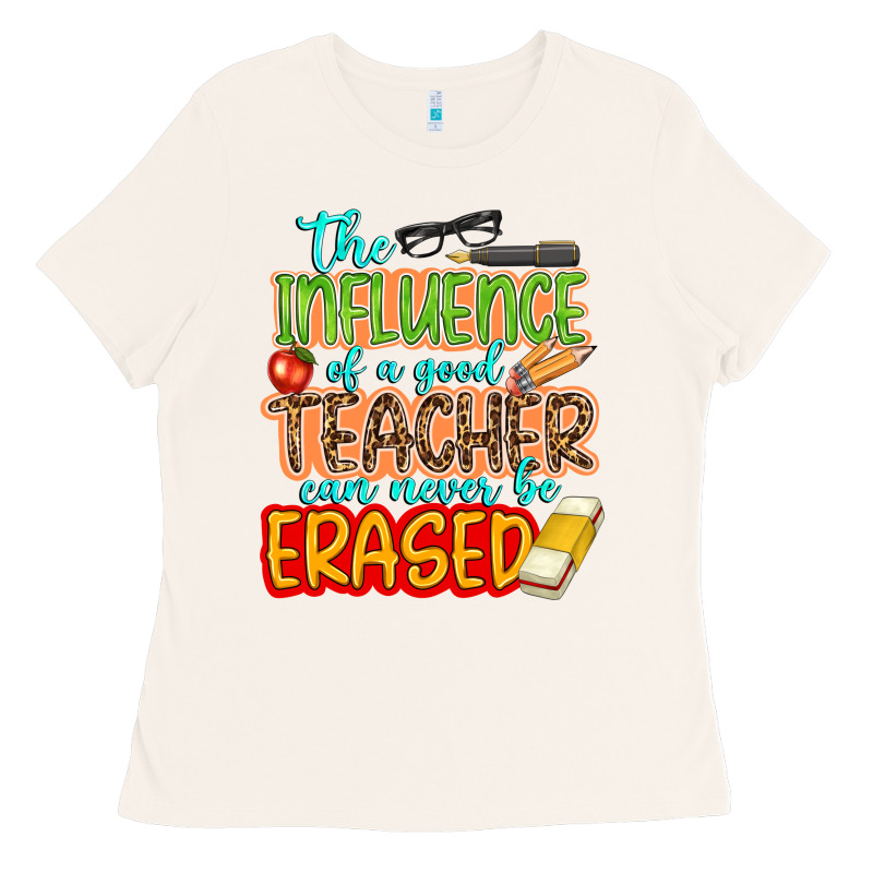The Influence Of A Good Teacher Ladies Tee by NancyCooperArtShop | Teevron