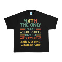 Black Math The Only Place Where People Buy 69 Watermelons Urban Heavy Tee - Bettercallsaul