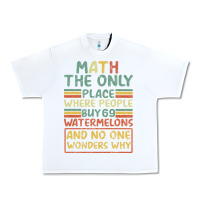 White Math The Only Place Where People Buy 69 Watermelons Urban Heavy Tee - Bettercallsaul