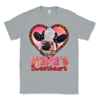 Heather Grey mamas sweetheart baby cow Classic Tee - RanaPortraitStore