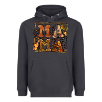 Smoke Melanin leopard frame mama Mother's Day Heavyweight Hoodie - LillyAllenDesigns
