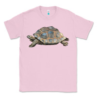 Bubblegum Pink Tortoise Illustrations Classic Tee - LillyAllenDesigns