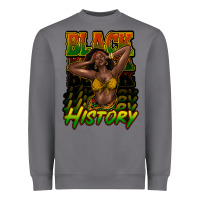 Storm Black history afro woman Heavyweight Sweatshirt - HowdyJamesFarm
