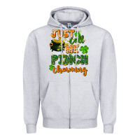 Just Call Me Pinch Charming St. Patricks Day Zipper Hoodie | Teevron