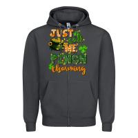 Smoke Just call me pinch charming St. Patricks Day Zipper Hoodie - FaDigitalArtStudio