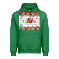 Emerald flamingo with tropical flowers Urban Hoodie - Artiststas