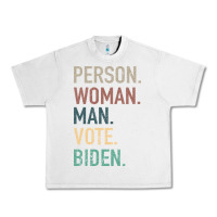 Lunar Rock Person Woman Man Vote Biden Urban Heavy Tee - Bettercallsaul