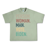 Oil Green Person Woman Man Vote Biden Urban Heavy Tee - Bettercallsaul