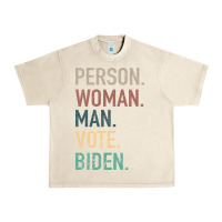 Sandshell Person Woman Man Vote Biden Urban Heavy Tee - Bettercallsaul