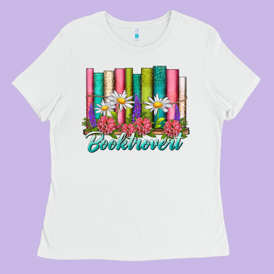 Booktrovert Ladies Tee Designed By Nancycooperartshop