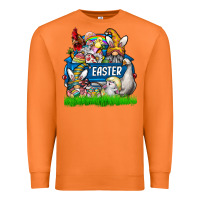 Carrot Easter truck Premium Sweatshirt - CowhideDigitalArt