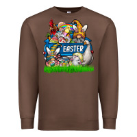 Chestnut Easter truck Premium Sweatshirt - CowhideDigitalArt