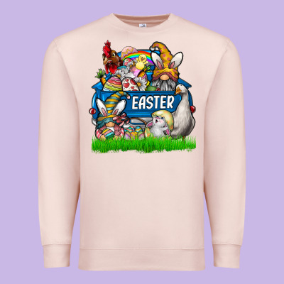 Easter Truck Premium Sweatshirt Designed By Cowhidedigitalart