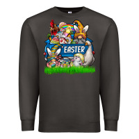 Smoke Easter truck Premium Sweatshirt - CowhideDigitalArt