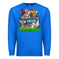 True Royal Easter truck Premium Sweatshirt - CowhideDigitalArt