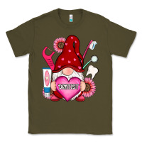 Army Green valentines day dentist gnome Classic Tee - RanaPortraitStore
