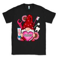 Black valentines day dentist gnome Classic Tee - RanaPortraitStore