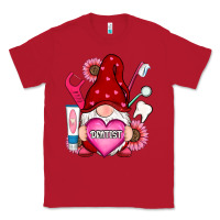 Red valentines day dentist gnome Classic Tee - RanaPortraitStore
