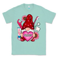 Seafoam valentines day dentist gnome Classic Tee - RanaPortraitStore