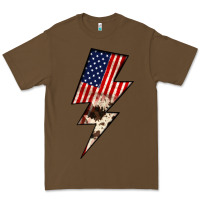 Cacao Lightning Bolt Premium Tee - JahusDesignShop