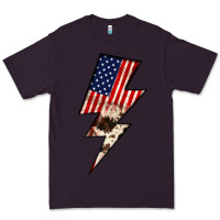 Plum Lightning Bolt Premium Tee - JahusDesignShop