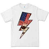 White Lightning Bolt Premium Tee - JahusDesignShop