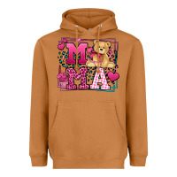 Meerkat Western Valentines Day Mama Mother's Day Heavyweight Hoodie - LillyAllenDesigns