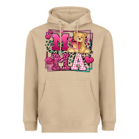 Mushroom Western Valentines Day Mama Mother's Day Heavyweight Hoodie - LillyAllenDesigns