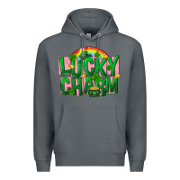 Rock St. Patrick's Day lucky charm Premium Hoodie - FaDigitalArtStudio