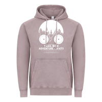 Vintage Zinc Trail Bike Adventure Awaits Vintage Hoodie - Bettercallsaul