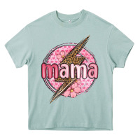 Arona mama lightning bolt valentine s day Heavy Core Tee - MaliasSmallBusiness