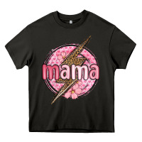Asphalt mama lightning bolt valentine s day Heavy Core Tee - MaliasSmallBusiness