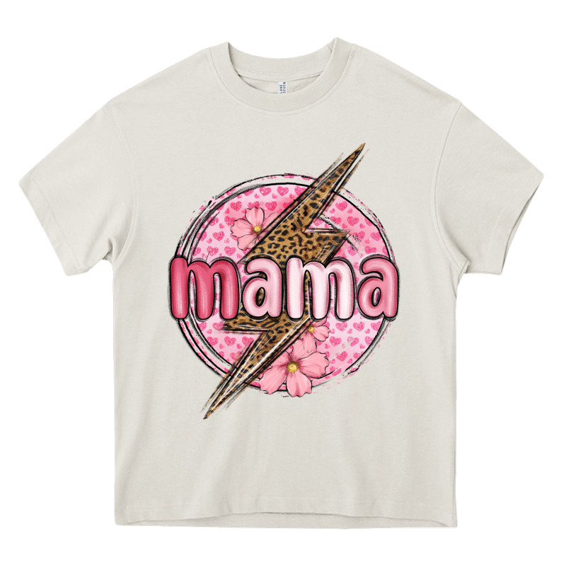 Mama Lightning Bolt Valentine S Day Heavy Core Tee by MaliasSmallBusiness | Teevron