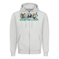 Dove Grey e=mc2 energy milk coffee bbs Zipper Hoodie - BundleAndBundleShop