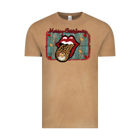 Vintage Camel Merry Christmas Lips Santa Vintage Tee - Bettercallsaul