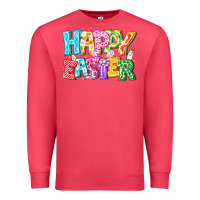 Cardinal Happy Easter Premium Sweatshirt - CowhideDigitalArt