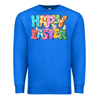 True Royal Happy Easter Premium Sweatshirt - CowhideDigitalArt