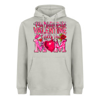 Moon Dust My Favorite Valentine Calls Me Heavyweight Hoodie - CowhideDigitalArt